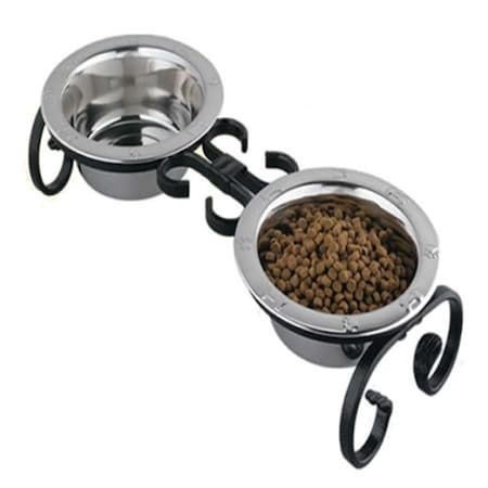 Petpride 1 Qt Classic 4 Inch Tall Diner Black PE1621720